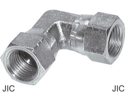 Angled Fittings 90deg Steel JIC-Threads Female PN310