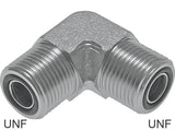 Imagen destacada de la colección - ORFS Angled Fittings 90deg UNF-Threads Male PN630