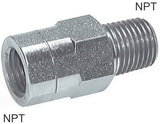 Imagen destacada de la colección - Threaded Extensions Steel / Stainless Steel NPT-Threads PN345