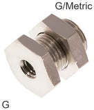 Imagen destacada de la colección - Reducing Nipple Fittings Brass / Stainless Steel G/Metric-Threads Bulkhead PN40