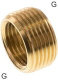 Imagen destacada de la colección - Reducing Nipple Fittings Brass G-Threads Without Collar PN100