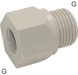 Imagen destacada de la colección - Reducing Nipple Fittings Plastic G-Threads PN10