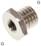 Imagen destacada de la colección - Reducing Nipple Fittings Brass / Stainless Steel G-Threads PN40
