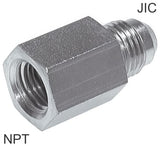 Imagen destacada de la colección - Reducing Nipple Fittings Steel / Stainless Steel NPT/JIC-Threads PN310