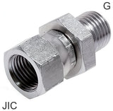 Imagen destacada de la colección - Reducing Nipple Fittings Steel / Stainless Steel JIC/G-Threads PN310
