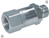 Imagen destacada de la colección - Reducing Nipple Fittings Steel / Stainless Steel G-Threads With 60deg Hose Cone PN400