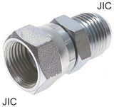 Imagen destacada de la colección - Reducing Nipple Fittings Steel / Stainless Steel JIC-Threads PN310