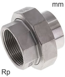 Imagen destacada de la colección - Socket Fittings Stainless Steel Rp-Threads With Welding End With Flat Seal PN16