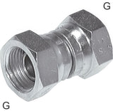 Imagen destacada de la colección - Socket Fittings Steel / Stainless Steel G-Threads With 60deg Hose Cone PN575