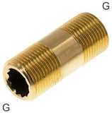 Imagen destacada de la colección - Threaded Pipe Fittings Brass / Steel / Stainless Steel G-Threads EN 10241/DIN 2982 PN50