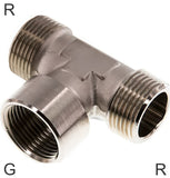 Imagen destacada de la colección - Tee Fittings Brass G/R-Threads Male/Female T-Shape PN16