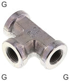 Imagen destacada de la colección - Tee Fittings Steel / Stainless Steel G-Threads Female PN350