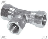 Imagen destacada de la colección - Tee Fittings Steel JIC-Threads Female PN310