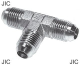Imagen destacada de la colección - Tee Fittings Steel / Stainless Steel JIC-Threads Male PN310