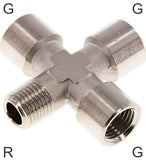 Imagen destacada de la colección - Cross Fittings Brass G/R-Threads Male/Female PN16