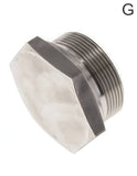 Imagen destacada de la colección - Closing Plugs Steel / Stainless Steel G-Threads With 60deg Hose Cone PN575