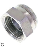 Imagen destacada de la colección - Closing Caps Steel / Stainless Steel G-Threads With 60deg Hose Cone PN575