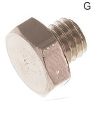 Imagen destacada de la colección - Closing Plugs Brass / Stainless Steel G-Threads Outer Hex PN40