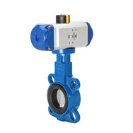 Pneumatic Cast Iron Butterfly Valves (Wafers)