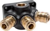 Imagen destacada de la colección - Wall Mounted DN 7.2 Euro Air Coupling Junctions With 3 Sockets