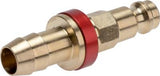 Imagen destacada de la colección - Color Coded DN 5 Air Coupling Plugs With Hose Pillar