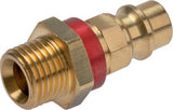 Imagen destacada de la colección - Color Coded DN 7.2 Air Coupling Plugs With Male Threads