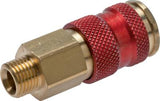 Imagen destacada de la colección - Color Coded DN 7.2 Air Coupling Sockets With Male Threads