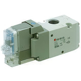 Imagen destacada de la colección - SMC 3/2-Way In-Line Single Unit Pneumatic Solenoid Valves VP300-500-700