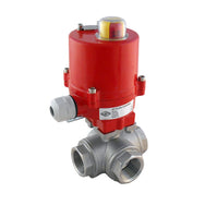 3-Way Stainless Electric Ball Valves