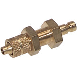 Imagen destacada de la colección - DN 2.7 Air Coupling Plugs With Union Nut And Bulkhead