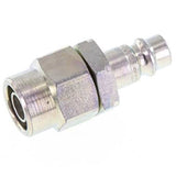 Imagen destacada de la colección - DN 7.2 Euro Air Coupling Plugs With Union Nut Streamline