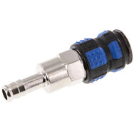 DN 7.2 Air Coupling Sockets Hose Pillar, Ball Lock And Plastic Sleeve