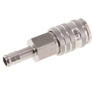 DN 7.2 Euro Air Coupling Sockets With Hose Pillar Ball Lock