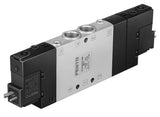 Imagen destacada de la colección - Festo 5/3-Way In-Line Compact Air Solenoid Valves CPE