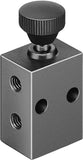 Imagen destacada de la colección - Festo 3/2-Way Button Activated Pneumatic Valves M5 F & H & TH