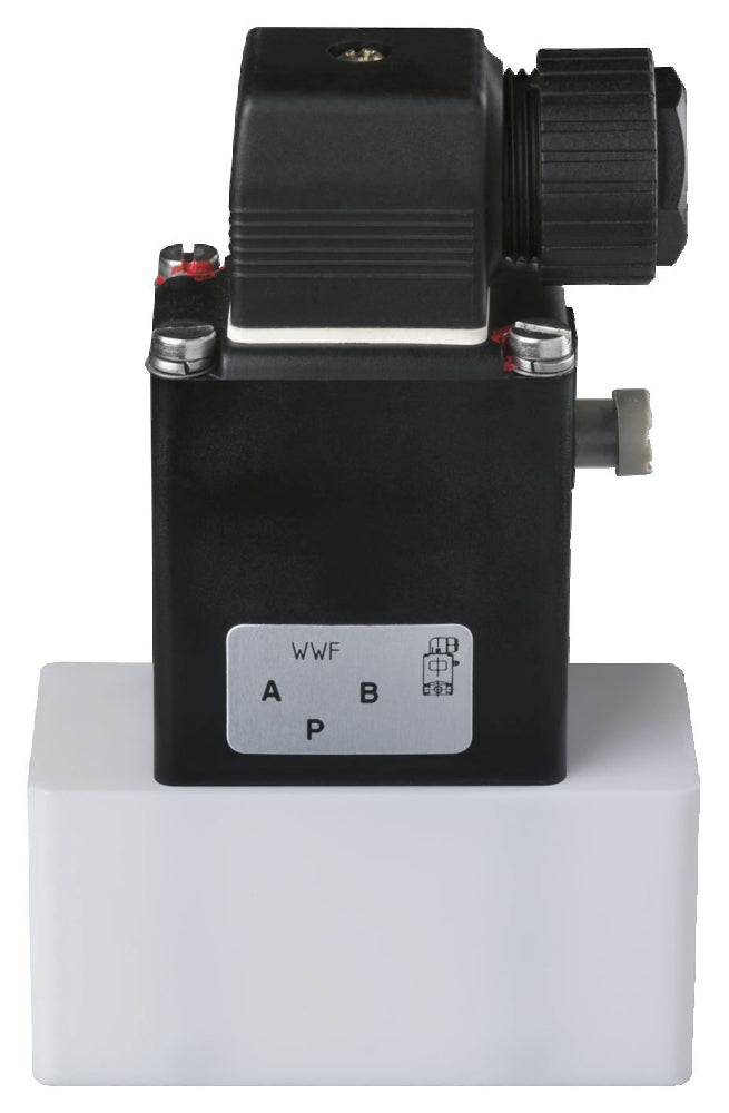 Solenoid Valve 3/2 NC G3/8'' Plastic FKM 0-1bar/15psi 24VDC 0121 44771