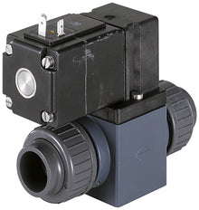 Solenoid Valve 16mm Glued Sleeves NC Plastic FKM 0-3bar/44psi 24VAC Vacuum 0131 52953