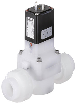 Solenoid Valve 31mm Welded Sleeves NC Plastic FKM 0.5-6bar/7-87psi 230VAC 142 89944