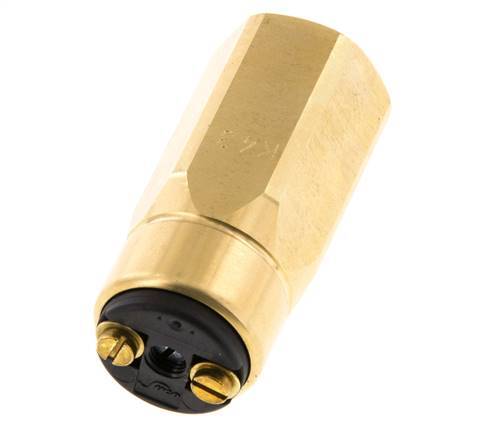 -0.95 to -0.2bar NC Brass Vacuum Switch G1/8'' 42VAC/DC Screw Terminal