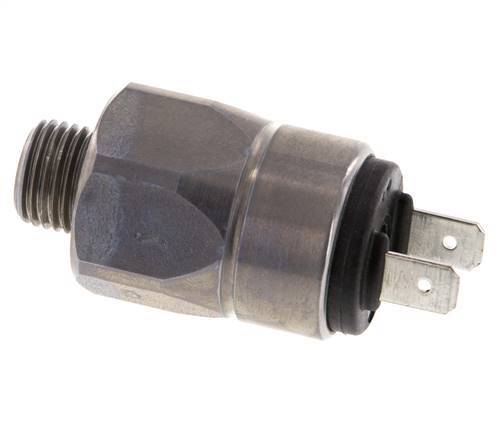 1 to 10bar NO Steel Pressure Switch G1/4'' 42VAC/DC Flat Connector