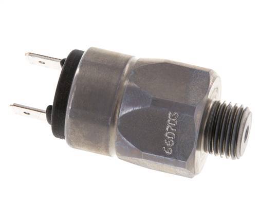 1 to 10bar NO Steel Pressure Switch G1/4'' 42VAC/DC Flat Connector
