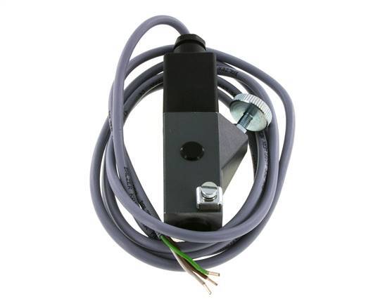 5 to 50bar SPDT Aluminium Pressure Switch G1/4'' 250VAC/DC 3-wire Cable 2m
