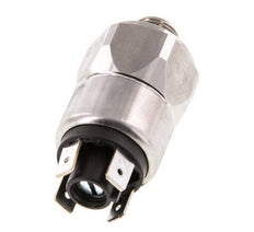 1 to 10bar SPDT Stainless Steel Pressure Switch G1/4'' 250VAC Flat Connector EPDM