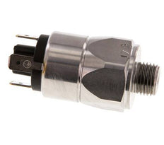 10 to 50bar SPDT Stainless Steel Pressure Switch G1/4'' 250VAC Flat Connector EPDM