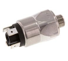 10 to 100bar SPDT Stainless Steel Pressure Switch G1/4'' 250VAC Flat Connector EPDM