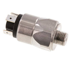 10 to 100bar SPDT Stainless Steel Pressure Switch G1/4'' 250VAC Flat Connector EPDM
