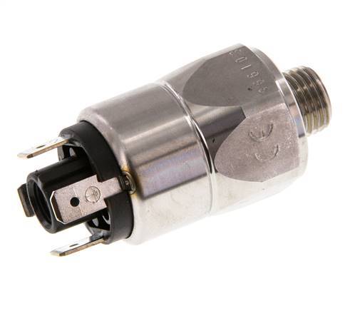 10 to 100bar SPDT Stainless Steel Pressure Switch G1/4'' 250VAC Flat Connector