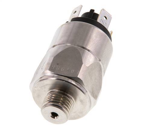 10 to 100bar SPDT Stainless Steel Pressure Switch G1/4'' 250VAC Flat Connector