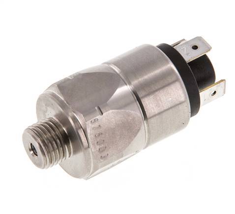 50 to 200bar SPDT Stainless Steel Pressure Switch G1/4'' 250VAC Flat Connector EPDM