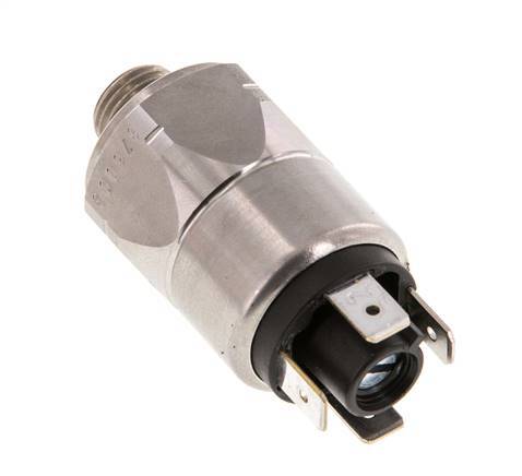 50 to 200bar SPDT Stainless Steel Pressure Switch G1/4'' 250VAC Flat Connector EPDM